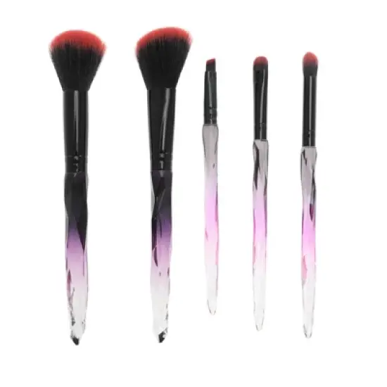 Unique Bargains Crystal Makeup Brush Set 5 Pcs image {6}
