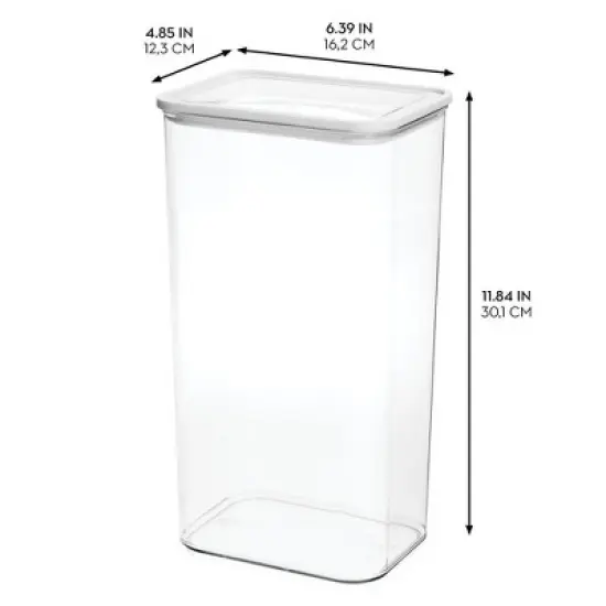 iDesign Extra Large Canister with Erasable Label image {3}