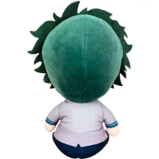 GREAT EASTERN ENTERTAINMENT CO MY HERO ACADEMIA S2- DEKU SEIFUKU SITTING PLUSH 7"H image {1}