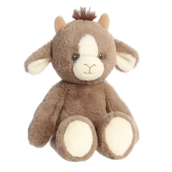 ebba Large Billie Goat Cuddlers Adorable Baby Stuffed Animal Brown 14" image {1}