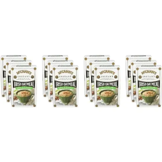 McCann's Oatmeal Instant Apple Cinnamon - Count of 12 - 12.34oz image {2}