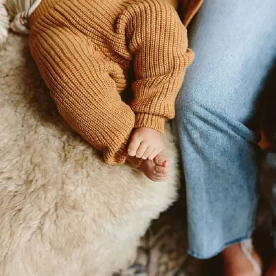 Goumikids Organic Cotton Knit Pants image {2}