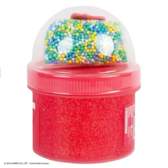 Hello Kitty Slimygloop Scented Slime Dome Jar - Red: Sensory Development Toy, 8 oz image {5}