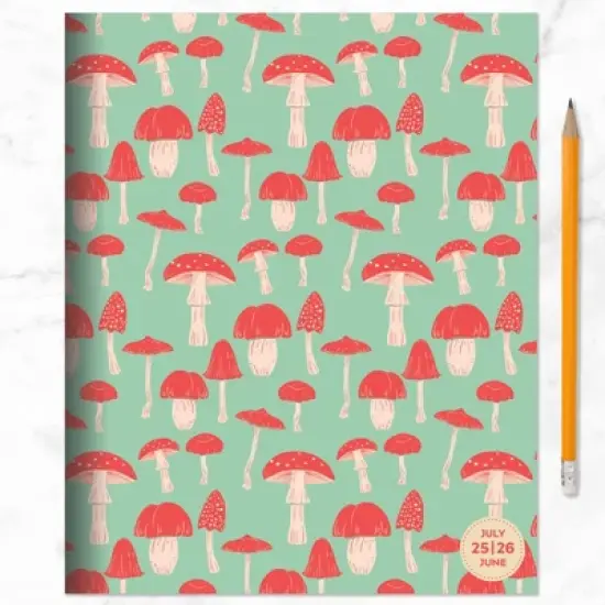 TF Publishing July 2025 - June 2026 Magic Mushroom Medium Monthly Planner image {3}
