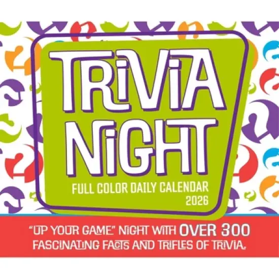 Willow Creek Press 2026 Trivia Night Box Calendar image {4}