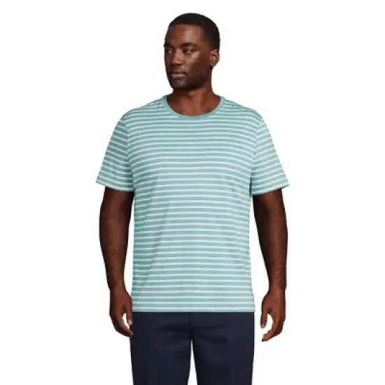 Lands' End Men's Short Sleeve Supima Tee image {9}