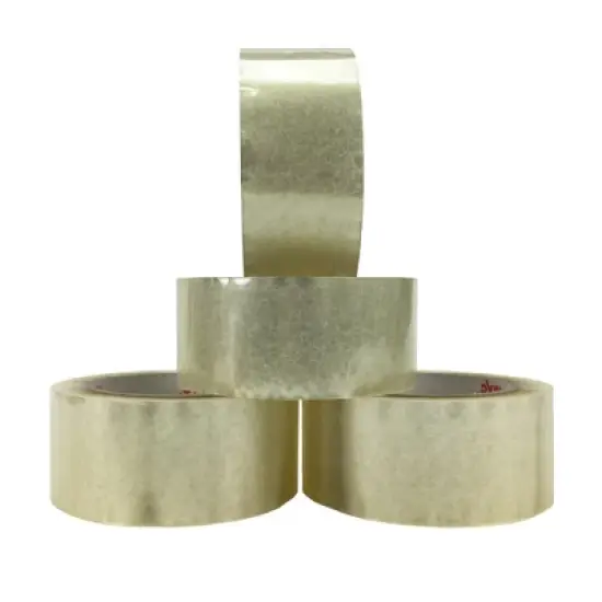 UOFFICE 2" x 110Yds, 1.9 Mil, 12 Rls/Pack, Clear Acrylic Packing Tape image {1}
