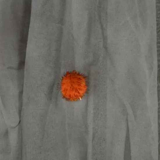 HOMCOM 6' Orange Haired Clown Outdoor Halloween Decoration, Sound Activated Light Up Eyes, Animated Prop for Haunted House image {5}