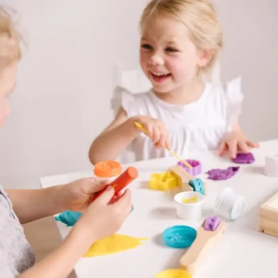 Melissa & Doug Cut, Sculpt, and Roll Clay Play Set With 8 Tools and 4 Colors of Modeling Dough: Fine Motor Skills Modeling Set image {7}