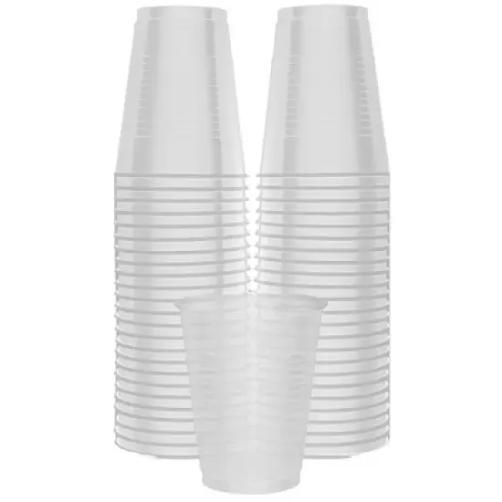 SparkSettings Disposable Plastic Cups 18oz, 50 Pack image {25}