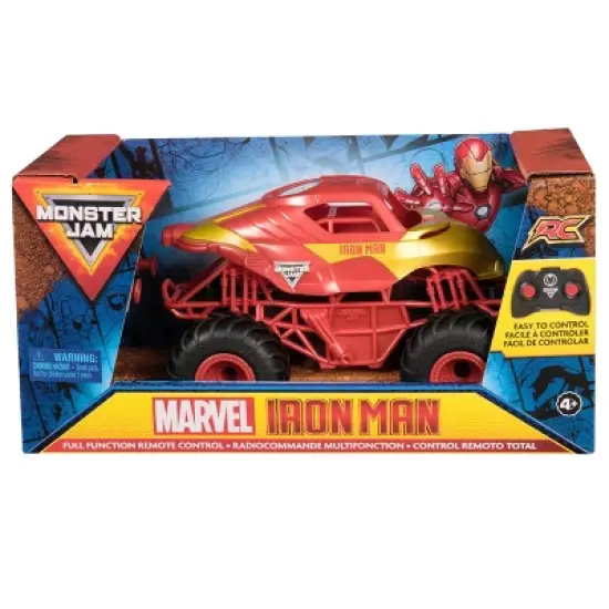 Monster Jam Marvel Iron Man RC Monster Truck image {1}