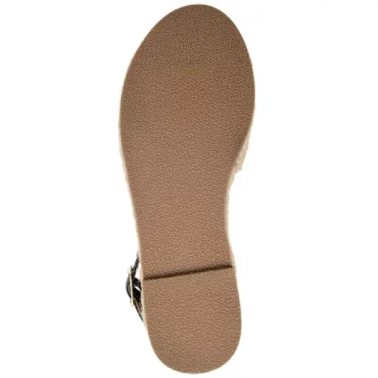 Journee Collection Womens Lyddia Espadrille Flat Sandals image {4}