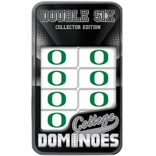 MasterPieces Officially Licensed NCAA Oregon Ducks 28 Piece Dominoes Game for Adults image {3}