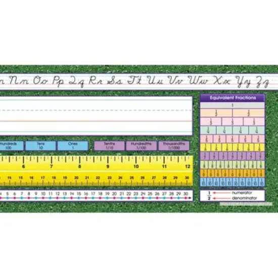 North Star Teacher Resources Modern Cursive Intermediate Desk Plates, 19" x 5", Pack of 36 image {2}