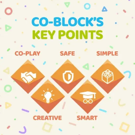 Kproduct4u Co-Block with Car Non-Toxic BPA Free Soft Jelly Blocks Toy, 10 pcs image {6}