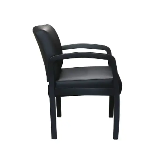 Office Guest Chair Black - Boss Office Products image {3}