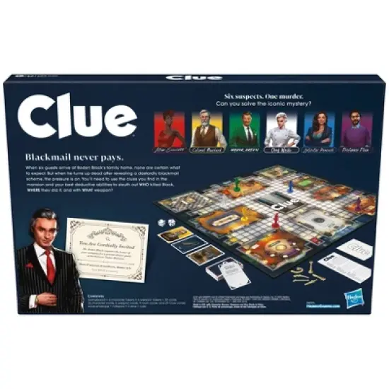 Clue Classic Mystery Board Game image {4}