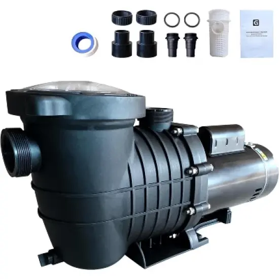 1.5HP Variable Speed Pool Pump 220V &ndash; 2-Speed Energy-Saving Motor, 3000-8000 GPH High Flow image {7}