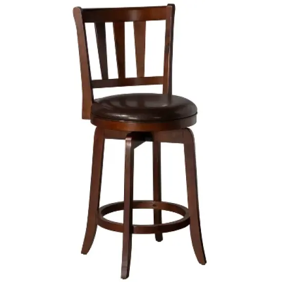 25.5" Presque Isle Swivel Counter Height Barstool - Hillsdale Furniture image {5}