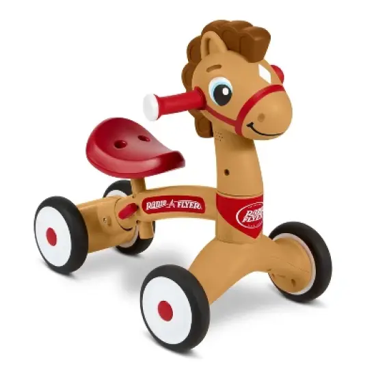 Radio Flyer Lil' Racers Percy the Pony Riding Toy: Steel & Plastic, Ages 1-3, 42 lb Capacity image {10}