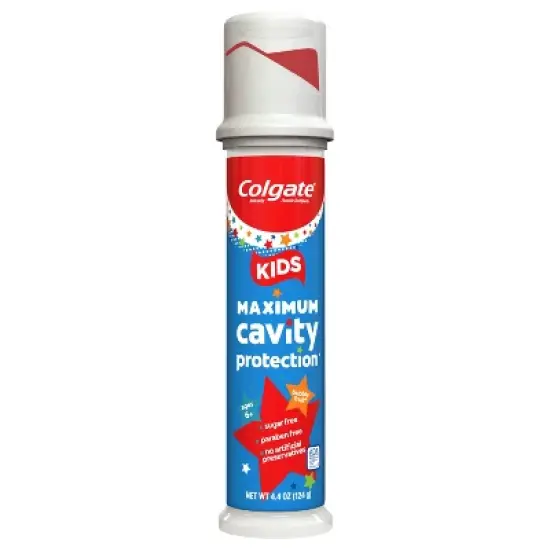 Colgate Kids' Maximum Cavity Protection Fluroide Toothpaste Pump - 4.4oz image {11}