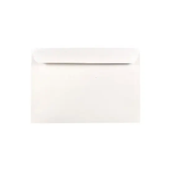 JAM Paper 6.5 x 9.5 Booklet Commercial Envelopes White 4241H image {4}
