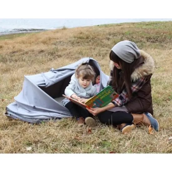 Kalencom MyOwn-Space: Portable Kids Play Tent & Travel Bed with USA Mattress | Instant Setup Sensory Development Activity Center image {6}