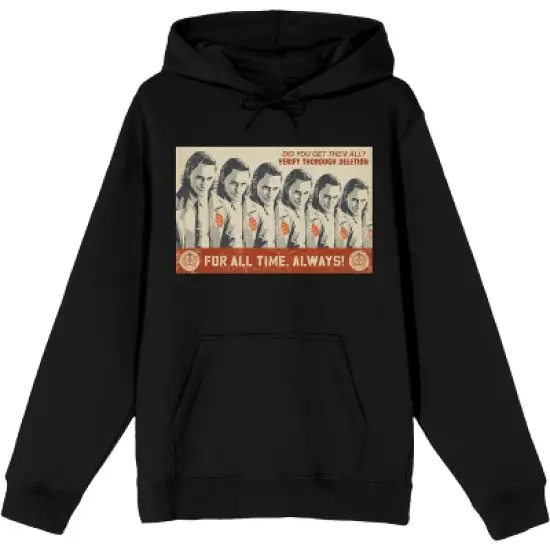 Did you get them all? Men's Black Graphic Packaged Hoodie image {5}
