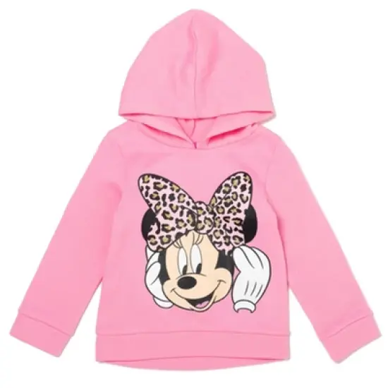 Disney Minnie Mouse Mickey Goofy Donald Duck Daisy Girls Pullover Hoodie Little Kid to Big image {11}