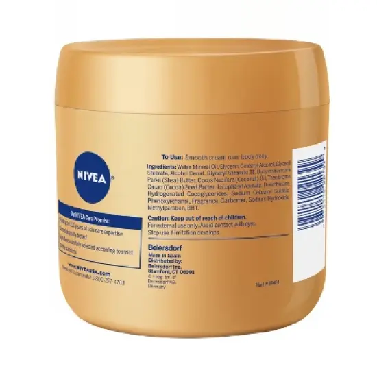 NIVEA Cocoa Butter Body Cream for Dry Skin - 16oz image {1}