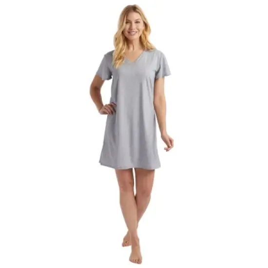 Softies - Brie - 36" Flutter Cap Sleeve Sleep Shirt image {4}
