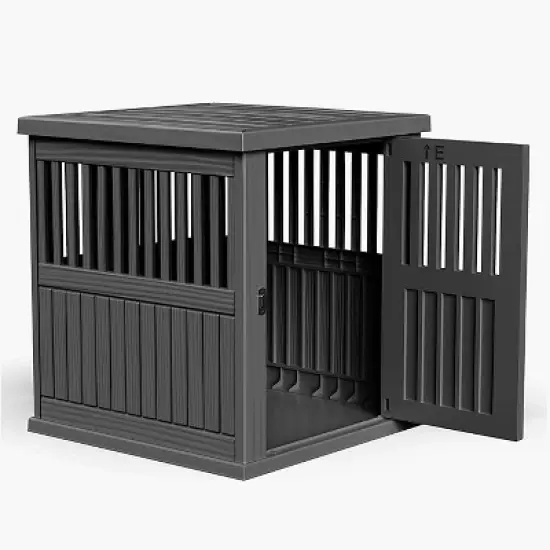 Yardgrace Multi Functional Secure Indoor Dog Cage image {9}