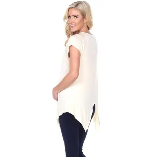 Maternity Myla Embellished Tunic Top - White Mark image {1}