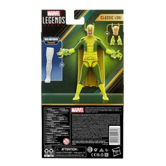 Marvel Legends Series Classic Loki Action Figure image {2}