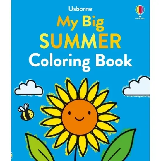 My Big Summer Coloring Book - (My Big Coloring) by  Alice James (Paperback) image {1}