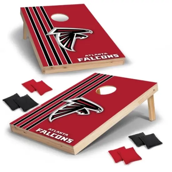 NFL Atlanta Falcons 2'x3' Wood Cornhole Set image {7}