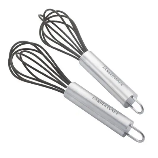 Farberware Professional Silicone Mini Whisks, Set of 2 image {1}