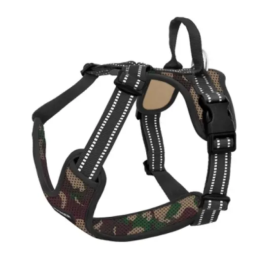 Voyager Air Frontier Adjustable Dog Harness and 6ft Leash Combo,Breathable Mesh image {3}