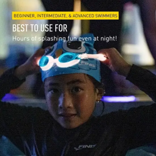 FINIS FlowGlows Kids Swim Goggles image {4}