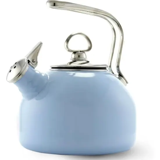 Chantal Classic Enamel-on-Steel Teakettle, 1.8 quart image {5}
