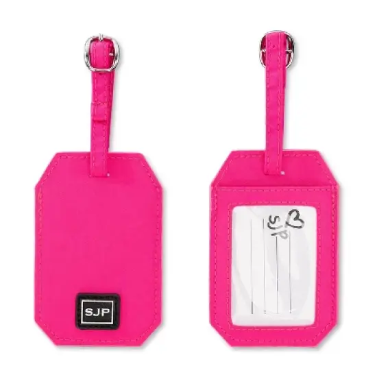 Sarah Jessica Parker Clear Crossbody Bag with Luggage Tag Set image {5}