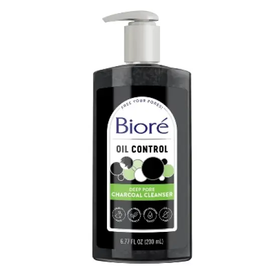 Biore Deep Charcoal Oil Free Face Wash image {7}