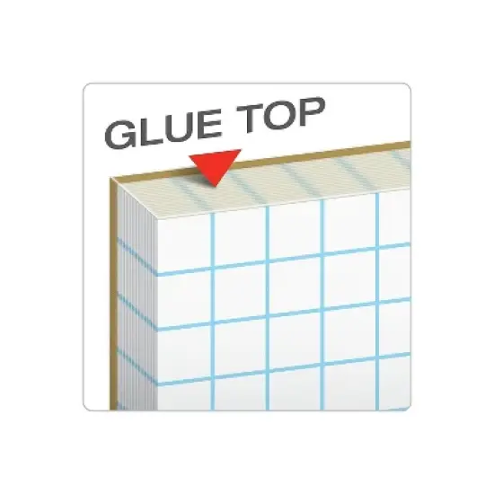 Ampad Graph Writing Pad 8-1/2x11 Quad Ruling 22-005 image {3}