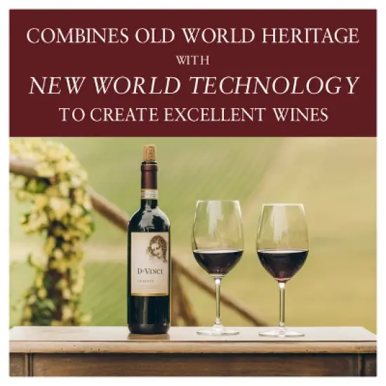 DaVinci Chianti Italian Red Wine - 750ml Bottle image {9}