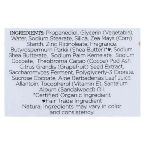 Nubian Heritage African Black Soap Deodorant - 2.25 oz image {4}