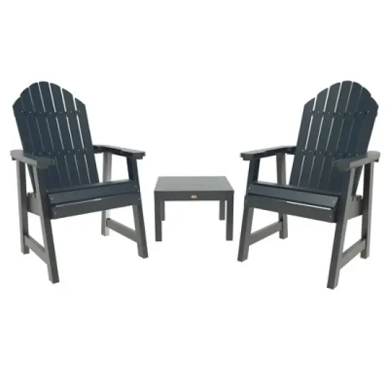 Hamilton 3pc Outdoor Set with Deck Chairs & Adirondack Side Table - highwood image {8}