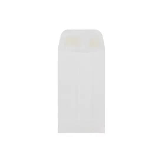 JAM Paper #3 Coin Business Envelopes 2.5 x 4.25 White 1623183I image {1}