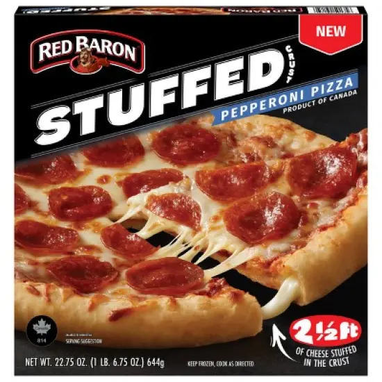 Red Baron Pepperoni Stuffed Crust Frozen Pizza - 22.75oz image {8}