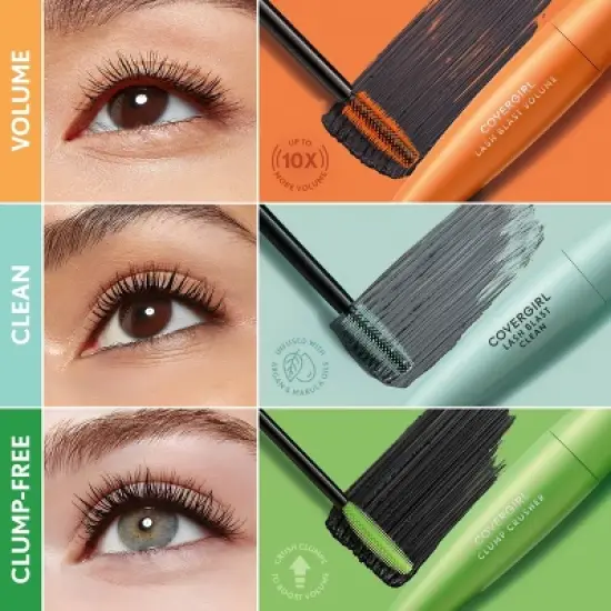 COVERGIRL Clump Crusher Extension Mascara - 0.44 fl oz image {11}