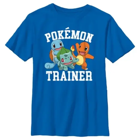 Boy's Pokemon Trainer Characters T-Shirt image {4}